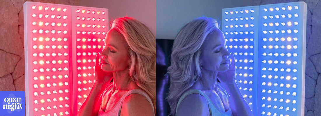 Red light therapy vs. blue light therapy — what's the difference?