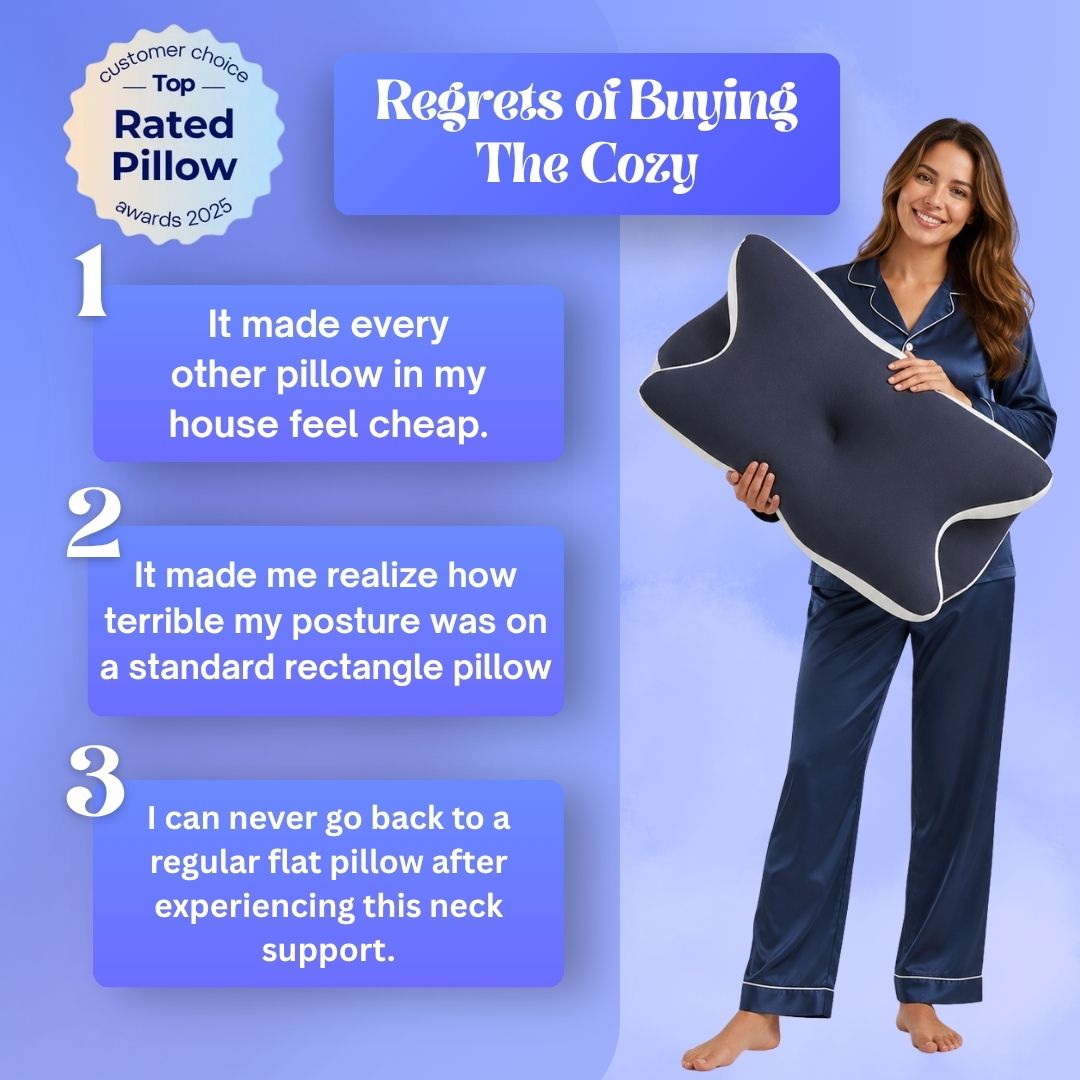 Cozy Ultra Contour Relief Pillow – Orthopedic At-Home Care