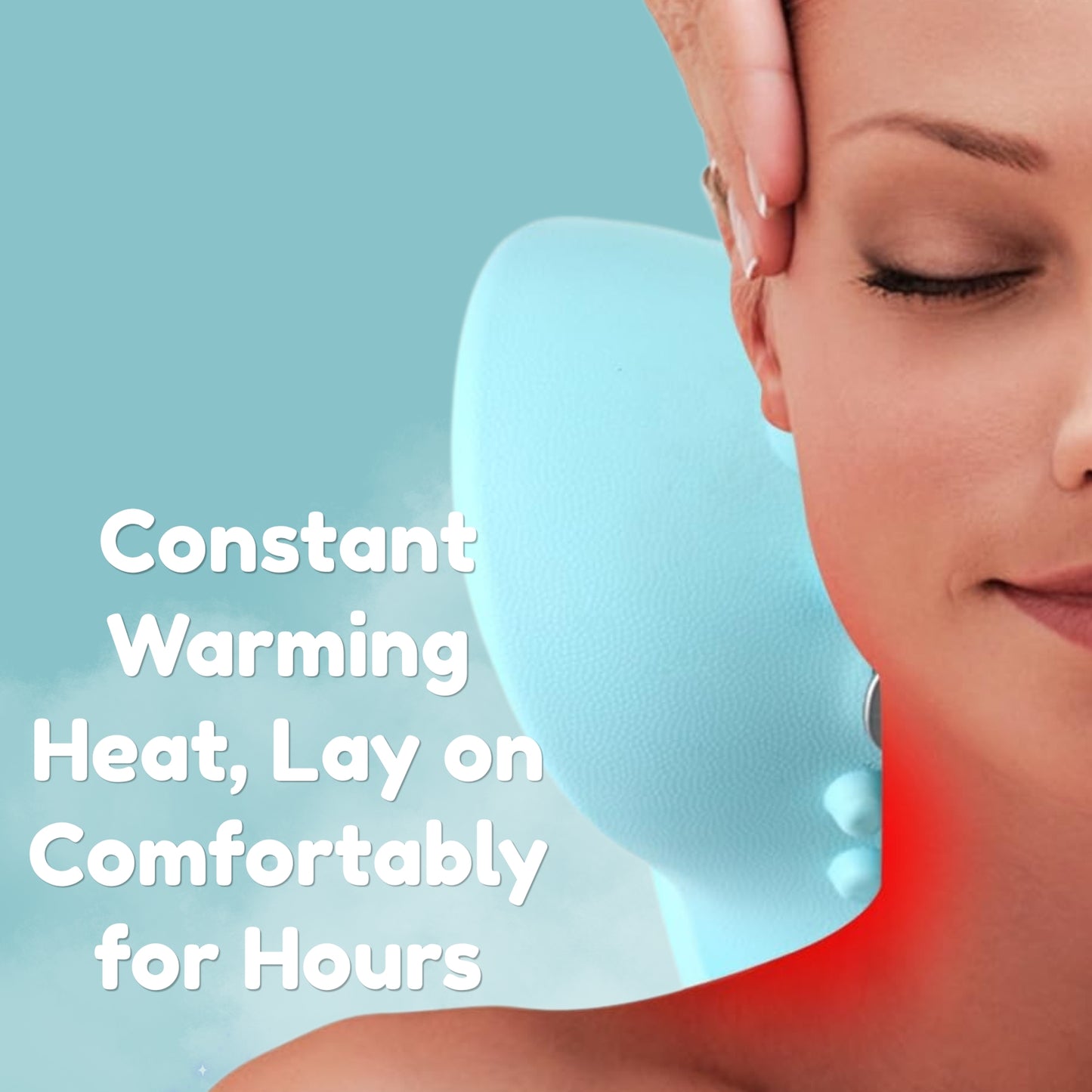 CozyNight Therra™ Elite Heated Therapy Massager | Relax Neck Tension in Minutes