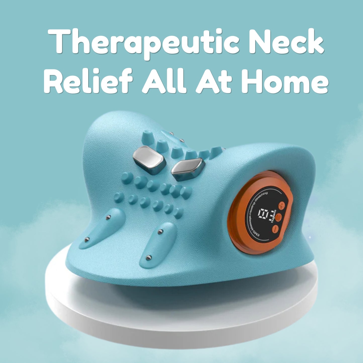 CozyNight Therra™ Elite Heated Therapy Massager | Relax Neck Tension in Minutes