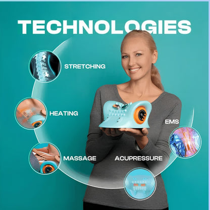 CozyNight Therra™ Elite Heated Therapy Massager | Relax Neck Tension in Minutes