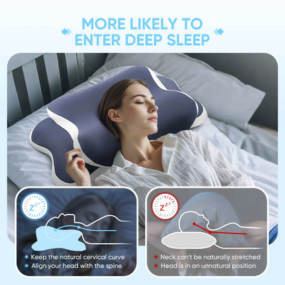 Cozy Ultra Contour Relief Pillow – Orthopedic At-Home Care
